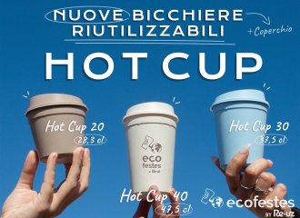 Unisciti alla sostenibilità e ordina la tua bevanda da abbinare alla tua Hot Cup!