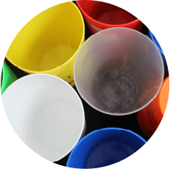 Produttore di bicchieri in plastica riutilizzabili
