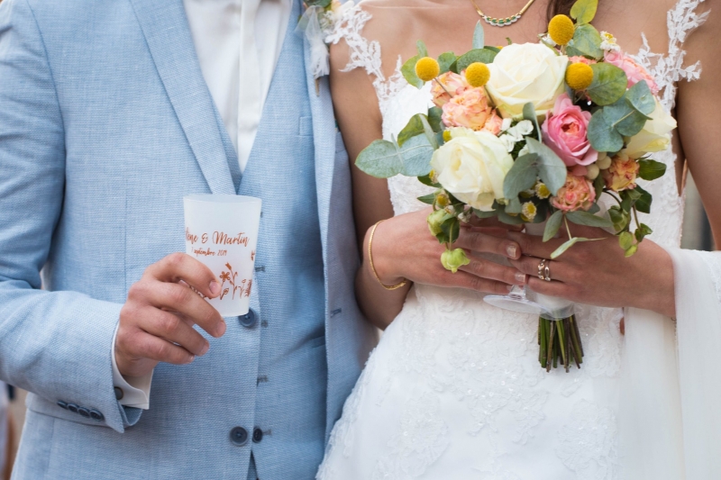 Bicchieri personalizzati per matrimoni