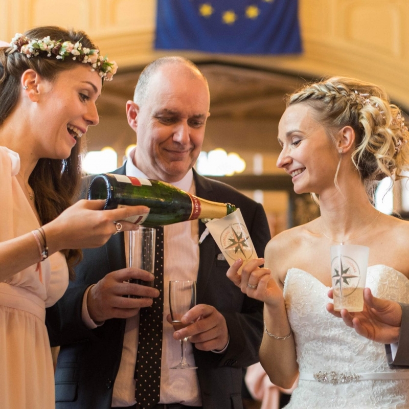Bicchieri personalizzati per matrimoni