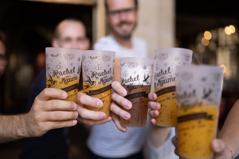 Bicchieri personalizzati per matrimoni