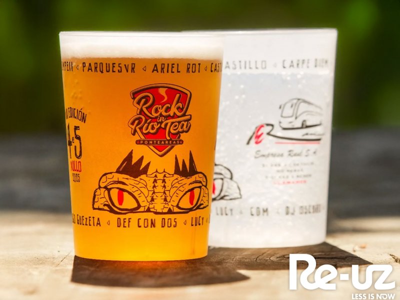 Rock in Río Tea da oltre un decennio con le bicchieri riutilizzabili