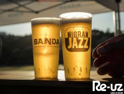 NigranJazz sostenibile con bicchieri riutilizzabili