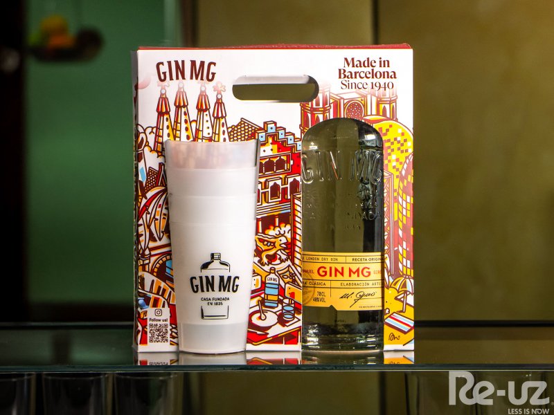 Il nuovo kit Gin MG in edizione limitata con bicchieri riutilizzabili personalizzati