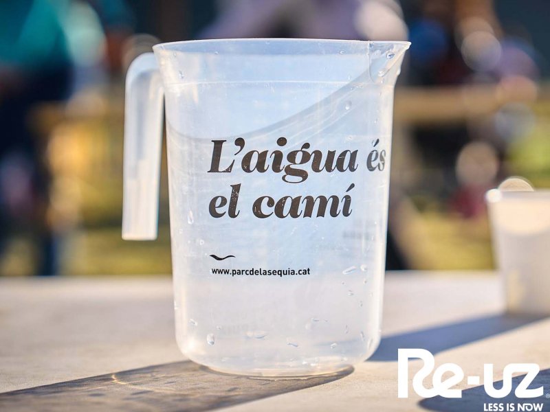 15 anni di La Transéquia con le bicchiere riutilizzabili