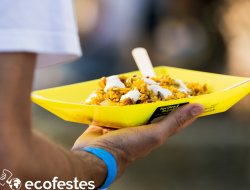 Festival Sinsal sostenibile con piatti riutilizzabili