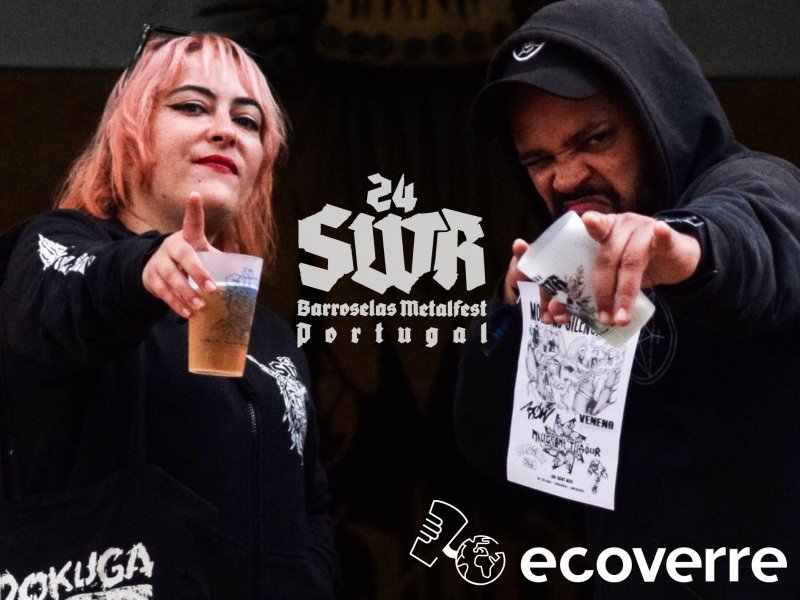 SWR il Metal Fest del Portogallo, sostenibile con bicchiere riutilizzabili