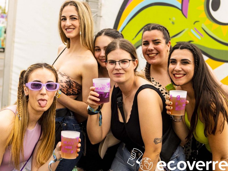 4a edizione del Solazo Fest! 4a edizione con i bicchieri riutilizzabili Ecofestes di Re-uz!