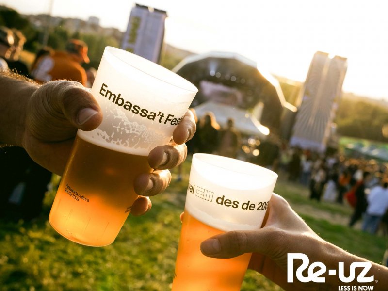 Il festival Embassat con un sistema di riutilizzo dei bicchieri a lungo termine