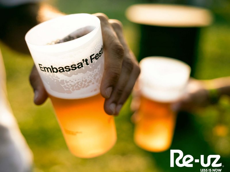 Il festival Embassat con un sistema di riutilizzo dei bicchieri a lungo termine