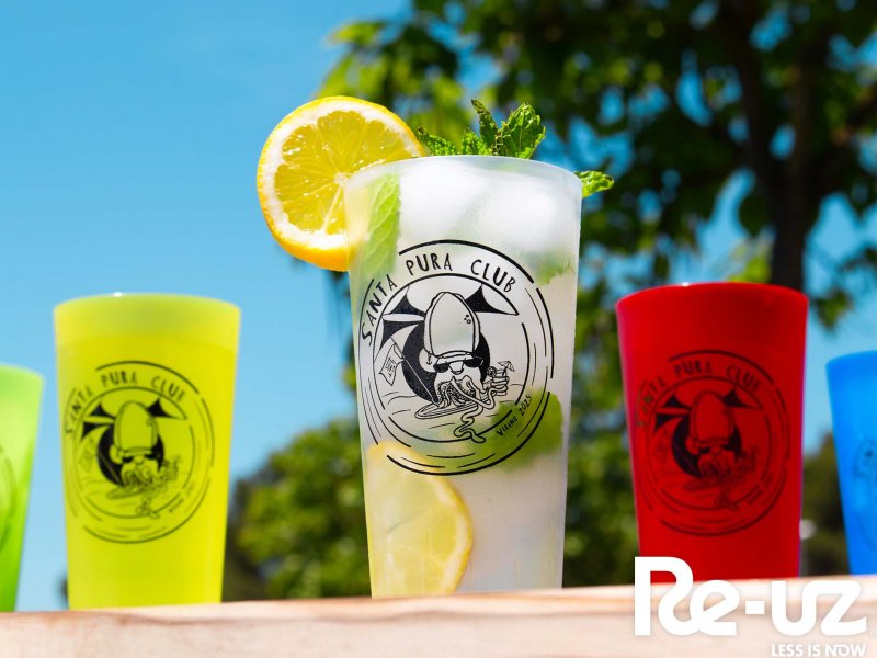 10 anni di tazze riutilizzabili per Santa Pura Club!