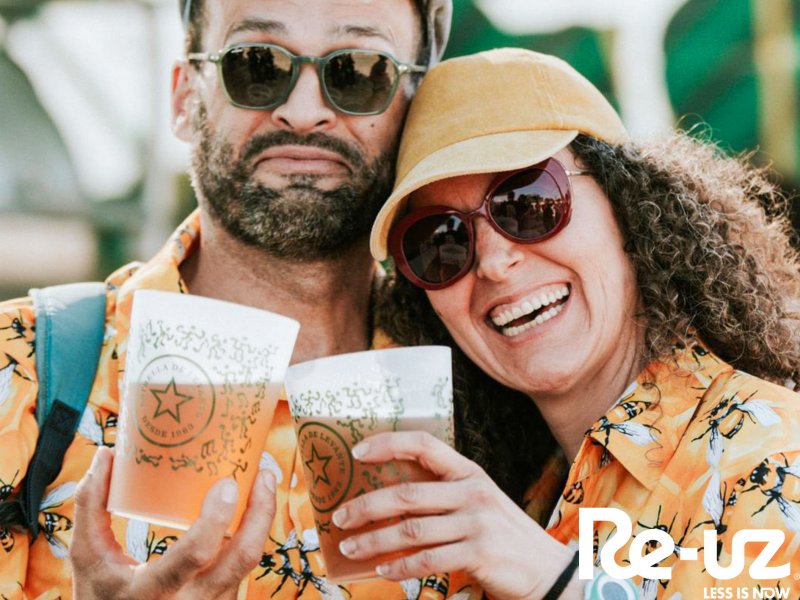 Anche quest'anno, Spring Festival presenta le tazze riutilizzabili