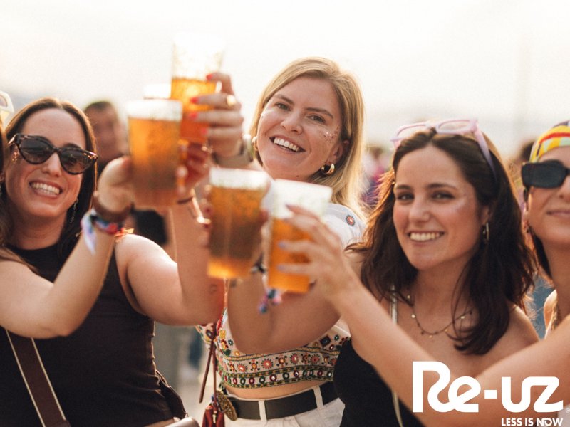 Anche quest'anno, Spring Festival presenta le tazze riutilizzabili