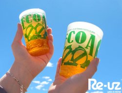 ECOA, il primo festival transfrontaliero d'Europa, si affida ai bicchieri riutilizzabili Re-uz 
